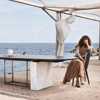 Стол обеденный овальный ENZA HOME KARTUM EH68305