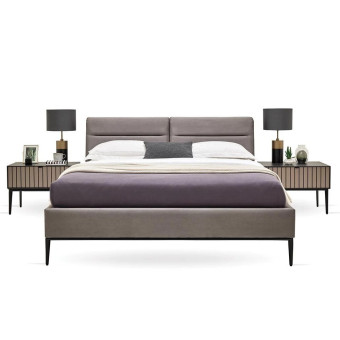 Кровать с изголовьем 160x200 ENZA HOME Коллекция RIGA (РИГА) арт. EH60821