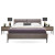 Кровать с изголовьем 160x200 ENZA HOME Коллекция RIGA (РИГА) арт. EH60821