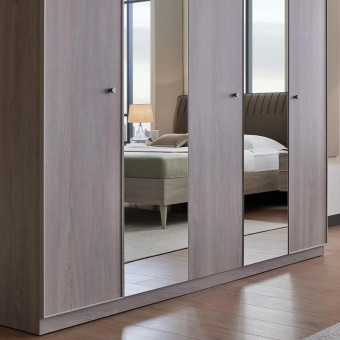 Шкаф с дверцами 5 дверей ENZA HOME BASEL EH59483