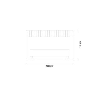 Изголовье (160x200 см) ENZA HOME BASEL EH59531