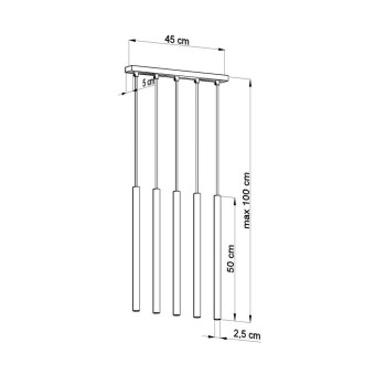 Подвесной светильник Sollux Pastelo Sl.0468