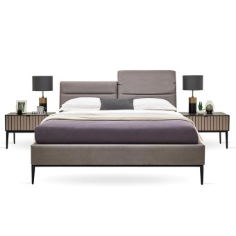 Кровать с изголовьем 160x200 ENZA HOME Коллекция RIGA (РИГА) арт. EH60821
