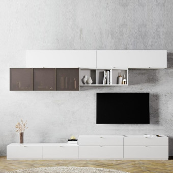 ТВ модуль с 2 ящиками ENZA HOME Коллекция LEGATO (ЛЕГАТО) арт. EH60840