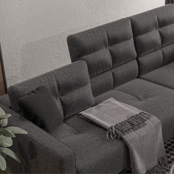 Диван кровать угловой ENZA HOME PORTO EH71037