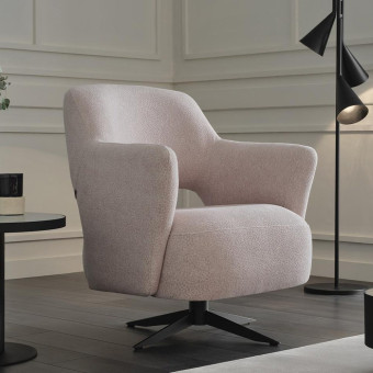 Кресло вращающаяся ножка ENZA HOME MODENA EH70801