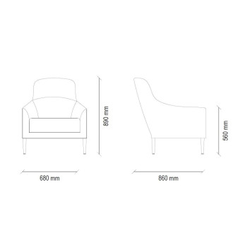 Кресло ENZA HOME LINZ EH56920