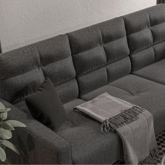 Диван кровать угловой ENZA HOME PORTO EH71037