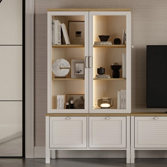Шкаф книжный ENZA HOME Коллекция MARSELL (МАРСЕЛЬ) арт. EH74199
