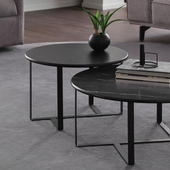 Кофейный столик высокий ENZA HOME Коллекция PADME (ПАДМЕ) арт. EH67572