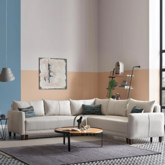 Угловой Диван кровать ENZA HOME Коллекция SMART (СМАРТ) арт. EH55366