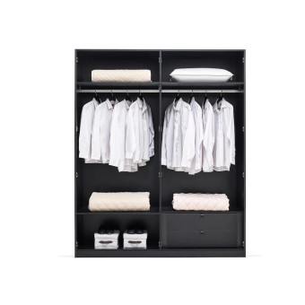 Шкаф гардеробный 4 двери ENZA HOME LEGATO EH59516