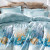 Комплект постельного белья Queen Size (200x220 см) YATAS BEDDING "AQUAMARINE" EH60723