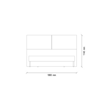 Изголовье (160x200 см) ENZA HOME LORETO EH57670