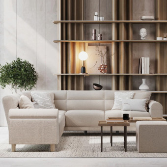 Диван кровать угловой ENZA HOME Коллекция PALOMA (ПАЛОМА) арт. EH69941
