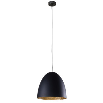 Подвесной светильник Nowodvorski Серия Egg M (Эгг M) Цвет Black/Copper (Черный/Медь) арт. 9022