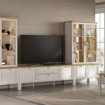 Шкаф книжный ENZA HOME MARSELL EH74199