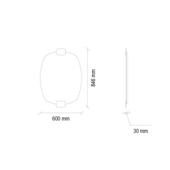 Зеркало для комода ENZA HOME CORDELL EH57715