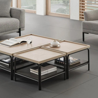 Стол журнальный квадратный ENZA HOME TERRA EH68092