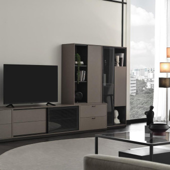 ТВ модуль с дверцами ENZA HOME BERTA EH67546