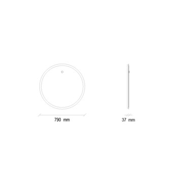 Зеркало для комода ENZA HOME Коллекция DORIAN (ДОРИАН) арт. EH49157