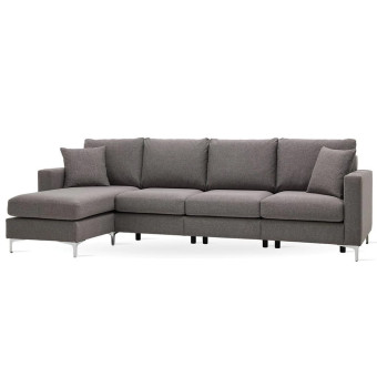 Диван угловой большой ENZA HOME Коллекция LINEA (ЛИНЕА) арт. EH60913
