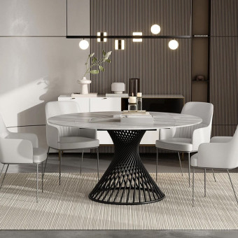 Стол раздвижной 150 см ENZA HOME Коллекция ASSOS (АССОС) арт. EH74167