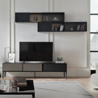 Шкаф настенный большой ENZA HOME RIGA EH60838