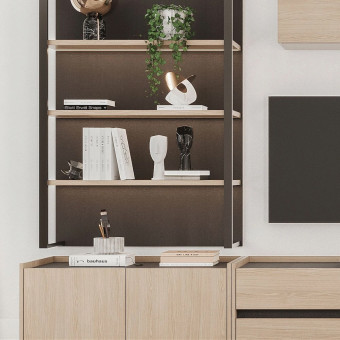 ТВ модуль с дверцами ENZA HOME TERRA EH68314