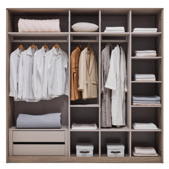 Шкаф с дверцами 5 дверей ENZA HOME VARENA EH74129