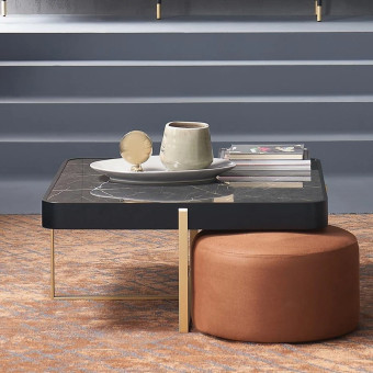 Стол журнальный большой ENZA HOME Коллекция DORIAN (ДОРИАН) арт. EH49160