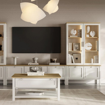 Шкаф книжный ENZA HOME MARSELL EH74199