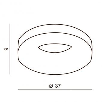 Накладной светильник Azzardo Ring LED AZ2947