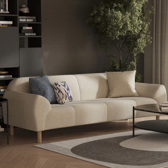 Диван трехместный ENZA HOME Коллекция SEGURA (СЕГУРА) арт. EH74186
