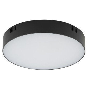 Потолочный cветильник Nowodvorski Lid Round Led Black 10408