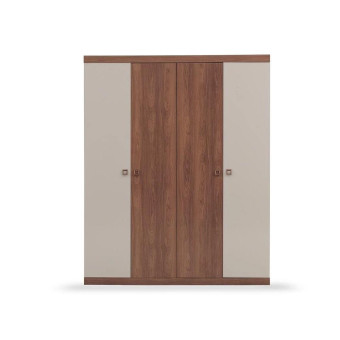 Шкаф с дверцами 4 двери ENZA HOME MISTRAL EH30667