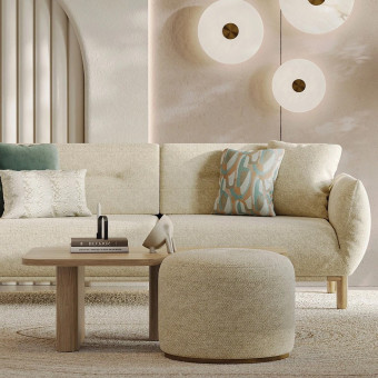 Диван двухместный ENZA HOME Коллекция PERGE (ПЕРГЕ) арт. EH73728
