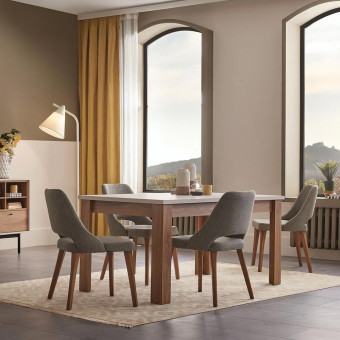 Стол обеденный раздвижной ENZA HOME LORETO EH57546