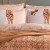 Комплект постельного белья Single Size (160x220 см) YATAS BEDDING "GIRAFFE" EH62849