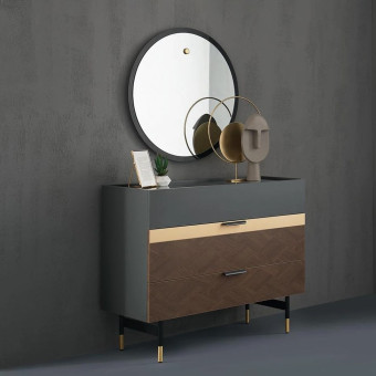 Зеркало для комода ENZA HOME Коллекция DORIAN (ДОРИАН) арт. EH49157