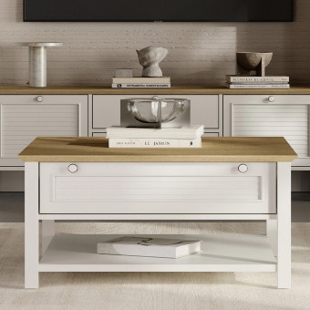 Стол журнальный с ящиком ENZA HOME Коллекция MARSELL (МАРСЕЛЬ) арт. EH74225
