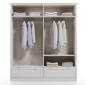 Шкаф с дверцами 4 двери ENZA HOME MARSELL EH74202