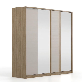 Шкаф-купе (197 см) ENZA HOME PERGE EH73885